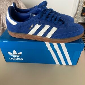 Adidas Samba Blue Sneakers